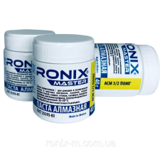 Алмазна паста для металу АСМ зерно 3/2 ПОМГ (жовта) RONIX master
