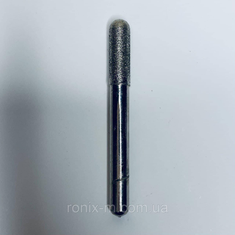 Алмазна головка AW 6х20х6мм (циліндр зі сферичним кінцем)