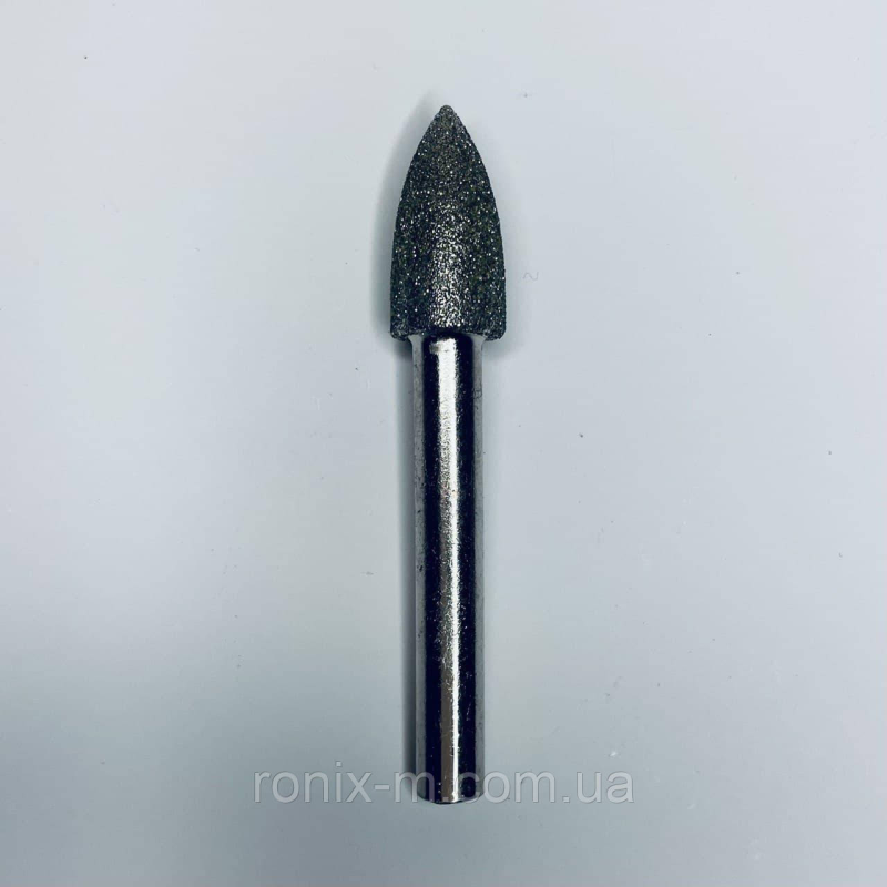 Алмазна головка AW 10х20х6мм (параболічна із загостреним кінцем)
