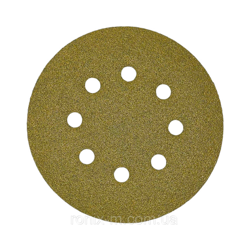 Круг самозачіпний 125 мм з отворами Р80