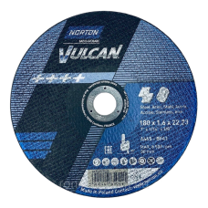 Круг відрізний Norton Vulkan Ø 180x1.6x22.23 (метал/неірж)