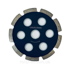 Диск алмазний конусний 125x10х12x22,23 сегментний