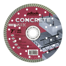 Круг алмазний вiдрiзний 1A1R CONCRETE TURBO для армованого бетону 180