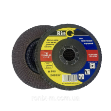 Круг пелюстковий торцевий Т27 RinG 125х22 P100