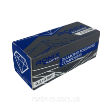 Тверда алмазна паста RONIX master 0,5/0 ПВТ (водосмивна) 65 г