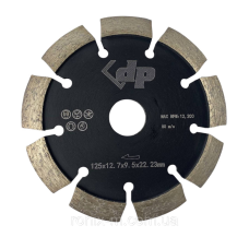 Круг алмазний V-подібний 125x12,7х9,5x22,23 сегментний DP